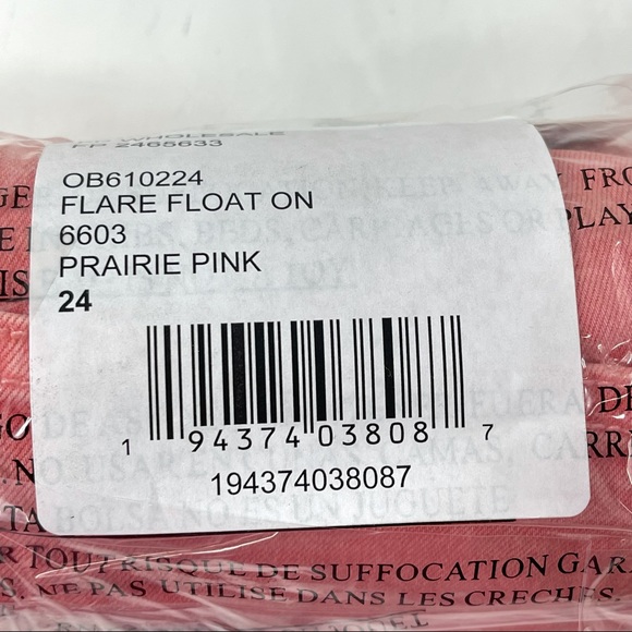 SALE! 1 LEFT! NWT! FREE PEOPLE Pink Float On Flare Leg High Rise Jeans - Picture 3 of 7